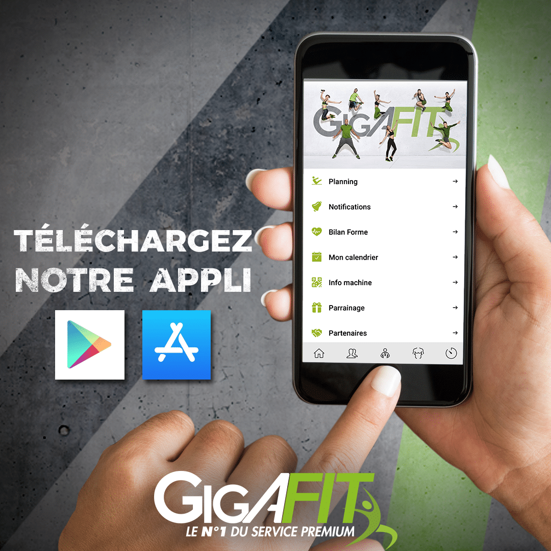 BANNER APPLICATION CLUB CONNECT | Gigafit Bretigny